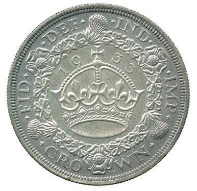 (2) 400-500 239 George V, Silver Crown