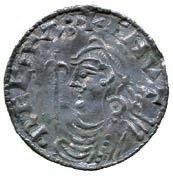 124 Cnut, Silver Penny, Short Cross type (1029-1035/6), Stamford mint, moneyer