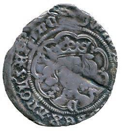 134 Edward IV (first reign, 1461-1470), Silver Groat, Coventry mint, crowned facing bust,