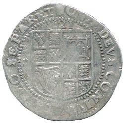 mark trefoil (1613), rev quartered shield of arms, date above (N 2102, 2103; S 2657, 2658).