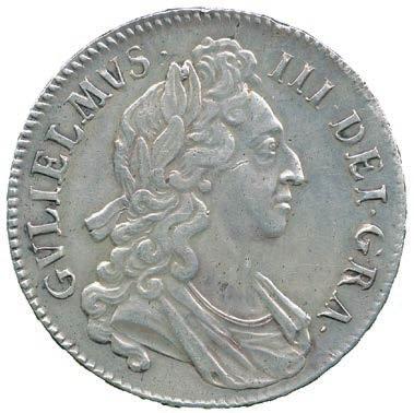 (2) 400-600 163 William & Mary (1688-1694), Silver Halfcrown, 1689, FRA for FR on reverse, first