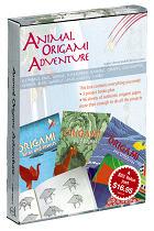 3 great how-to books: Origami Wild nimals, Origami Sea Creatures, and Origami Birds and Insects 30 fun projects Hundreds of simple