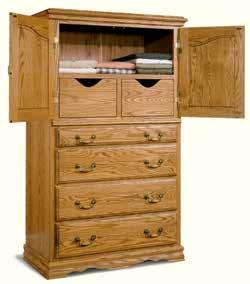 3-drawer chest.