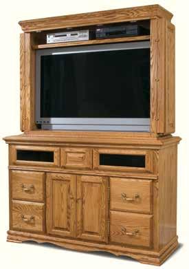 double hinges, that fold out of the way when watching TV.