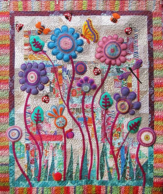 CLASSES BABY BLOOMS QUILT by Wendy Williams Saturday 19th and Saturday 26th August 10.00am 3.00pm $363.