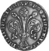 Holy Roman Empire, Republic of Florence, Fiorino d'argento (Grosso), 1405 Fiorino d'argento (Grosso) Republic of Florence Florence Year of Issue: 1405 Weight (g): 2.85 Diameter (mm): 24.
