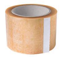 10 (50 m roll) # 90 09 11 (50 m roll) Transparent adhesive tape width 75 mm # 55479 0004 (66 m