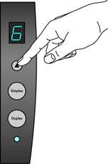 Scanning To scan with OCR: 1. To scan using the buttons on the scanner, press the Destination Selector until the LED is at 6, then press the Simplex or Duplex button.