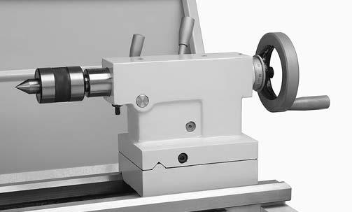 Centers The Model G9036 lathe is supplied with two MT#3 dead centers and a MT#5-MT#3 adapter sleeve to fit MT#3 centers into the spindle.