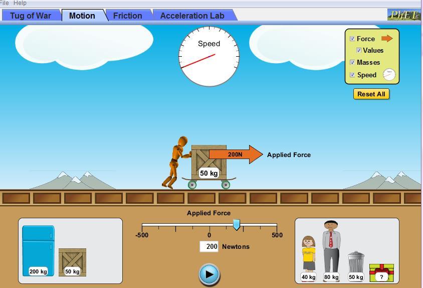 Explain Title: Forces, Friction, and Motion Aim: How does applied force and friction affect the speed of an object?