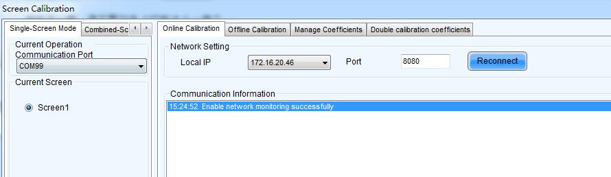 2.2 Initialization Figure 2-2 Initialization 1. Control System: Refer to Start the Monitoring Function for NovaLCT. Enter the IP address and port number on the initialization page, then click Connect.