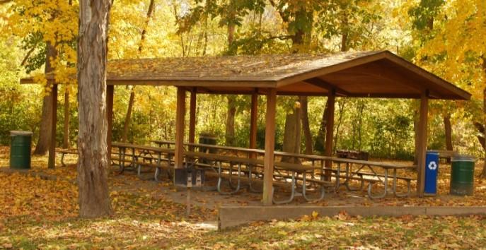 Picnic Shelter Rentals The Park District has picnic shelters for rent at Chilo Lock 34