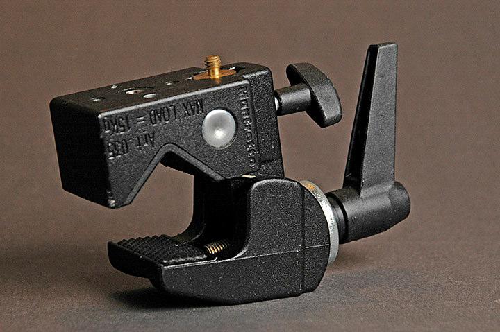 ! #% Clamps and Brackets Having a good supply of clamps and brackets should be required for any flash photographer.