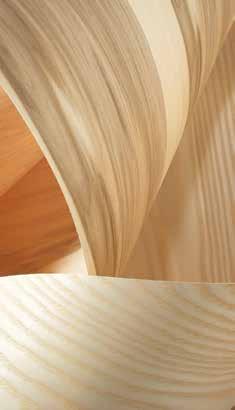 SURFACES LEADING APPLICATIONS EDGE BANDING CABINETRY FURNITURE STORE FIXTURES CASE GOODS VENEER A nother common decorative surfacing material used in the lamination industry is natural wood veneer.