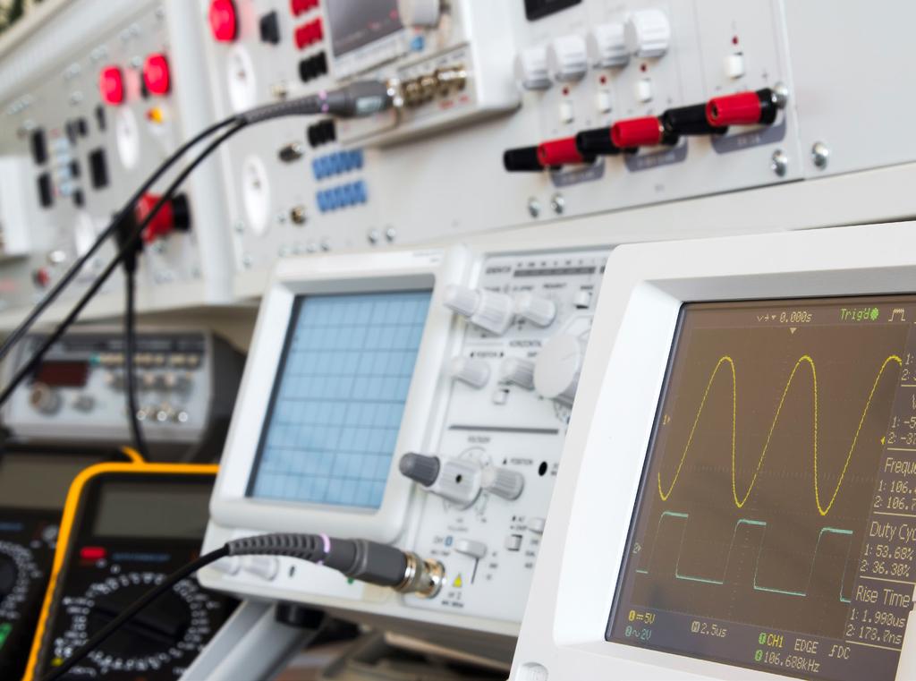 Test+Measurement equipment Electronic test equipment has the main function of creating signals and capturing responses from electronic devices under test (DUT).