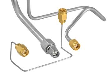 Semi-rigid Semi-rigid cables are available as formed assemblies. The cable provides greatly extended environmental parameters.