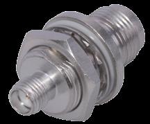 Adaptors Overview HUBER+SUHNER is manufacturing a wide range of adaptors in various configurations