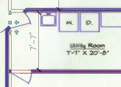 The door updates to match the floor plan image. 24.