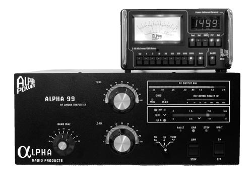 1 Introduction 1.1 General Description Congratulations on your purchase of a professional quality Alpha 99 amplifier!