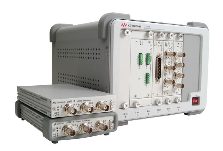 0 Simultaneous acquisition of multiple data points Multifunction capabilities analog input (AI), analog output (AO), digital input output (DIO), and counter For more information: www.keysight.