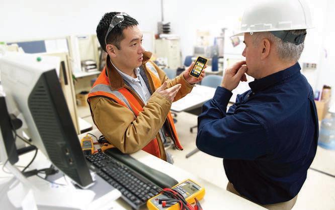 FLUKE CONNECT ASSETS Preventive maintenance SIMPLIFIED Rework eliminated Manage assets and work orders Expanding the features of the Fluke Connect mobile app, Fluke Connect Assets is a