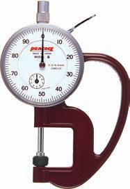 Thickness s mm type These thickness gauges are especially handy for measuring thickness of small parts,