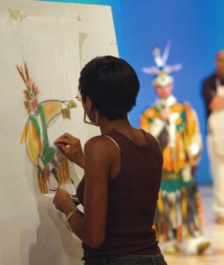 The museum provides a forum where singers, dancers, actors, and musicians present live traditional and contemporary performances.