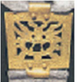 Goblin pattern of belt decoration of King Muryeong of BaekjeNational Museum of Korea, Paeche. p.123.