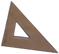 Shape In order to draw any right angles, such as house walls, you will need to use a set square (as shown in photograph) or protractor to get the angle correct.