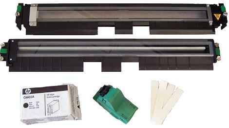 809 6943 Kodak Enhanced Printer Accessory for i4200/i4600 Scanners Includes: 1 upper imaging guide, 1 upper flippable background accessory, 1 Enhanced Printer carrier, 1 Enhanced Black Ink Cartridge,