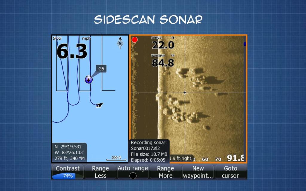 If you have a lowrance or humminbird GPS with Side Scan, you already know how easy
