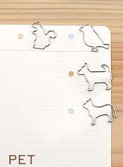 Carefully and meticulously designed to the last detail, the paper clips artistically represent