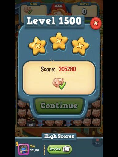 TOP LEVEL ARENAS 1 2 Toy Blast released a competitive feature unlocked only to players at the maximum level Once players complete the highest level, they unlock the arena (1 & 2) The