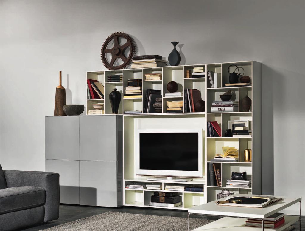 Wall System Elegant Novecento is a system that helps organizing spaces,