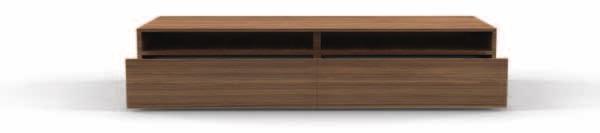 HORIZONTAL WALL UNIT available in All Finishes without divider shelf W93cm x H36cm x D32cm DVD HOLDER Available in all finishes, Height adjustable feet (up to 2cm) Single drawer: