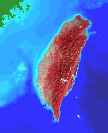 Land cover / Land use Change Detection in Taiwan TAIWAN Area: 36,000 sq km Landscape: