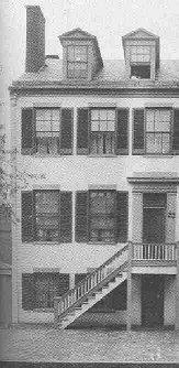 What happened? Booth began using Mary Surratt's boardinghouse (pictured left) to meet with his co-conspirators.