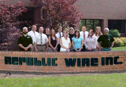 Emily Wollenhaupt, Sales Our Dedicated Staff Is Ready To Help With Your Order Republic Wire s manufacturing facility has 24-hour