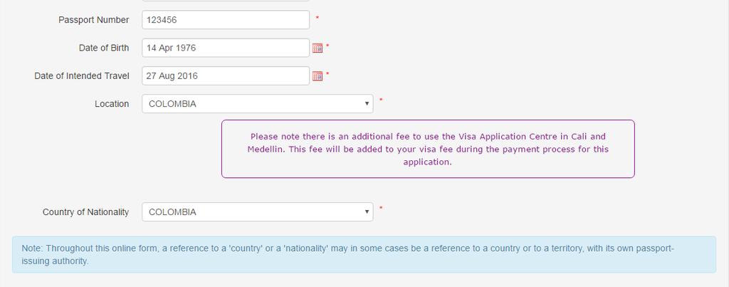 Immigration rule 34G explains that the time of the application means the date on which the online application is submitted and paid for.