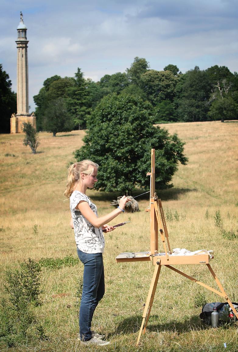 MONDAY 31 JULY - FRIDAY 4 AUGUST and / or MONDAY 7 - FRIDAY 11 AUGUST Landscape Painting en Plein Air: Study of architecture / buildings in the landscape Five or ten day course For this five day
