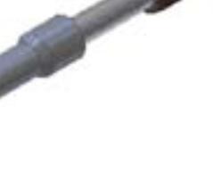 Insert the cut end of the cable into the field casting (PN-3022G) through the triangular end. 3.