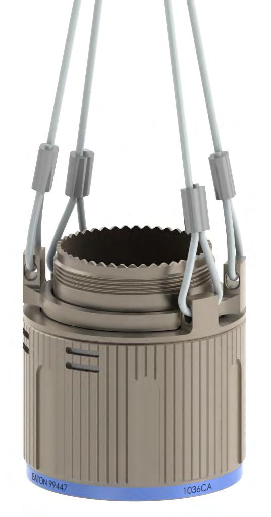 One example of Eaton s track record of innovation is the umbilical connector described below.
