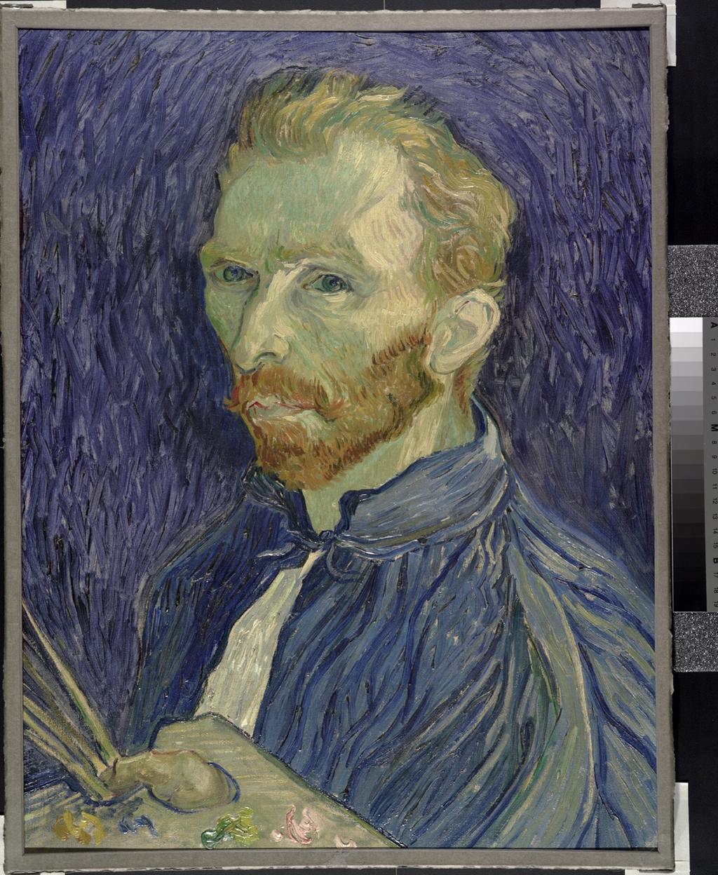 Figure 8. Vincent van Gogh, Self-Portrait.