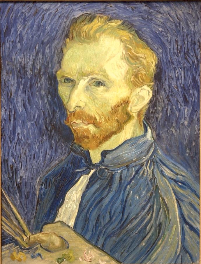 Dicomed software was used to gray balance the image and adjust tone reproduction. Figure 9. Vincent van Gogh, Self-Portrait.