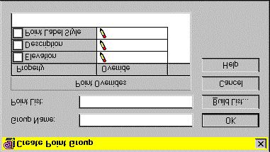 Create a Point Group 2 From the Manager menu, choose Create Point Group or click Group
