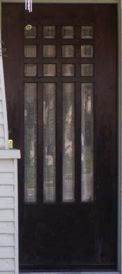 Paneled doors are given specific names