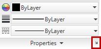 Command Access Properties Palette Command Line: PROPERTIES Ribbon: Home tab > Properties panel > Dialog Box Launcher Menu: Modify > Properties; Tools > Palettes > Properties; right-click an object >