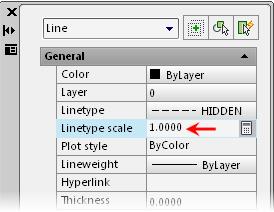 You can control linetype scale in the drawing using two different methods. LTSCALE: This is a global linetype scale factor that affects all of the objects that use linetypes in the drawing.