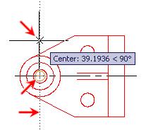 Click OK. This applies the CENTER linetype to the CENTER layer. 5. To create another centerline, first make the Center layer current: On the Home tab, click Layers panel > Make Object's Layer Current.