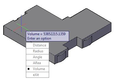 The following illustration shows the Volume option that is used to acquire data from a 3D object.